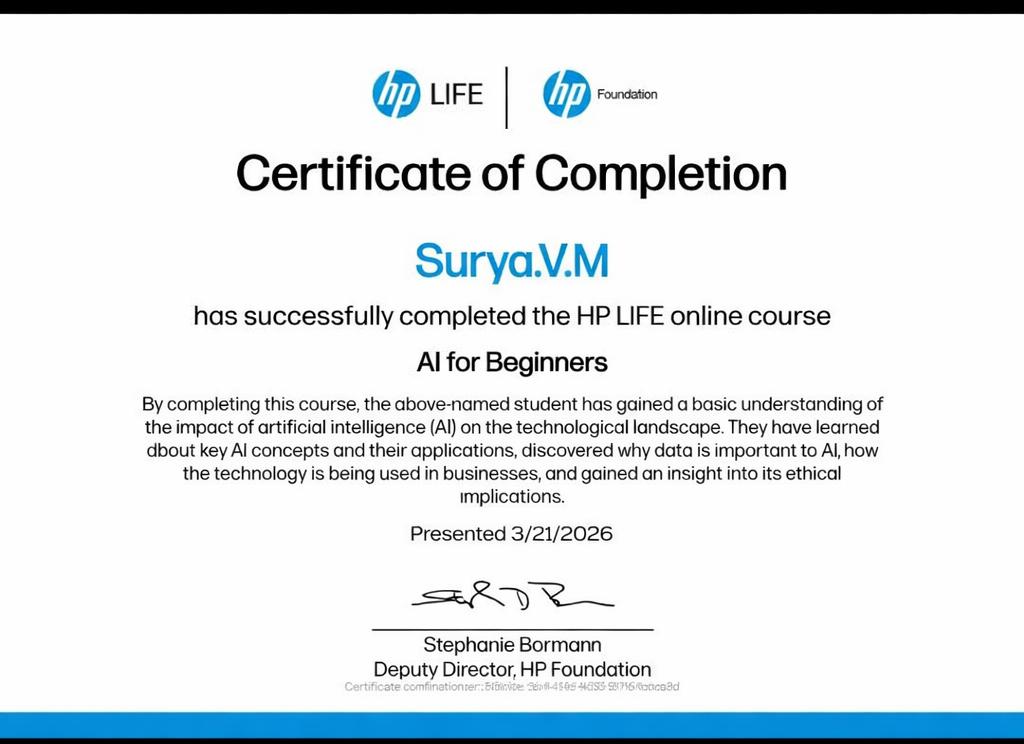 AI for Beginners - HP Life