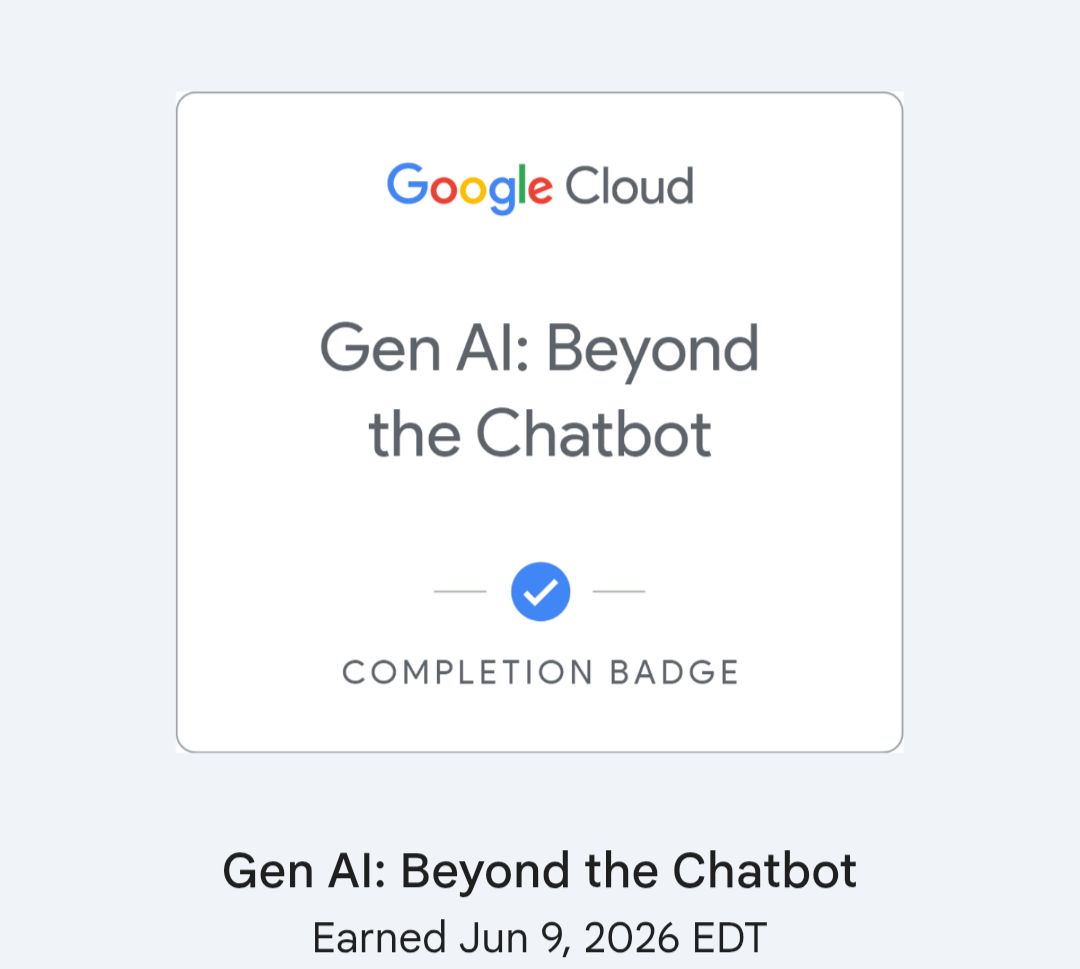 Gen AI: Beyond the Chatbot